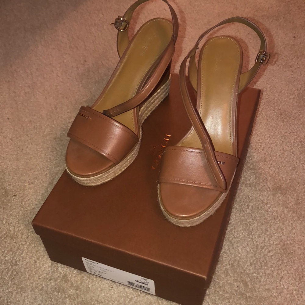 Coach wedges